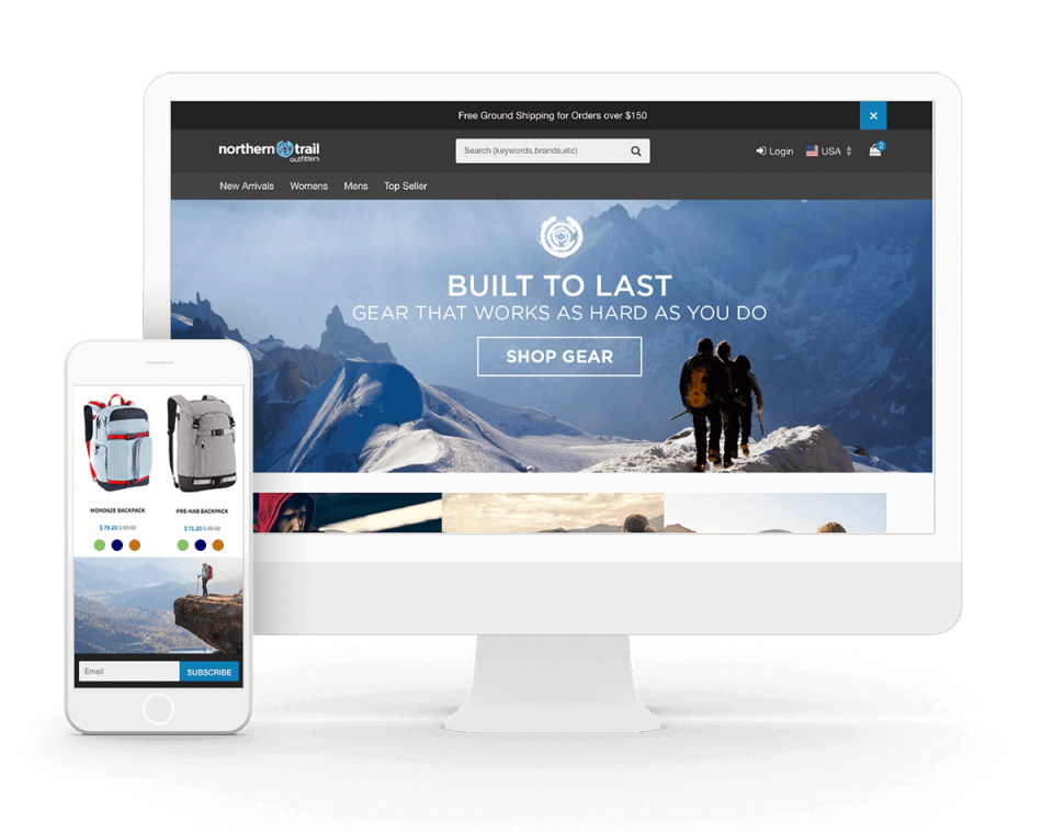 screenshot of Salesforce Commerce Cloud